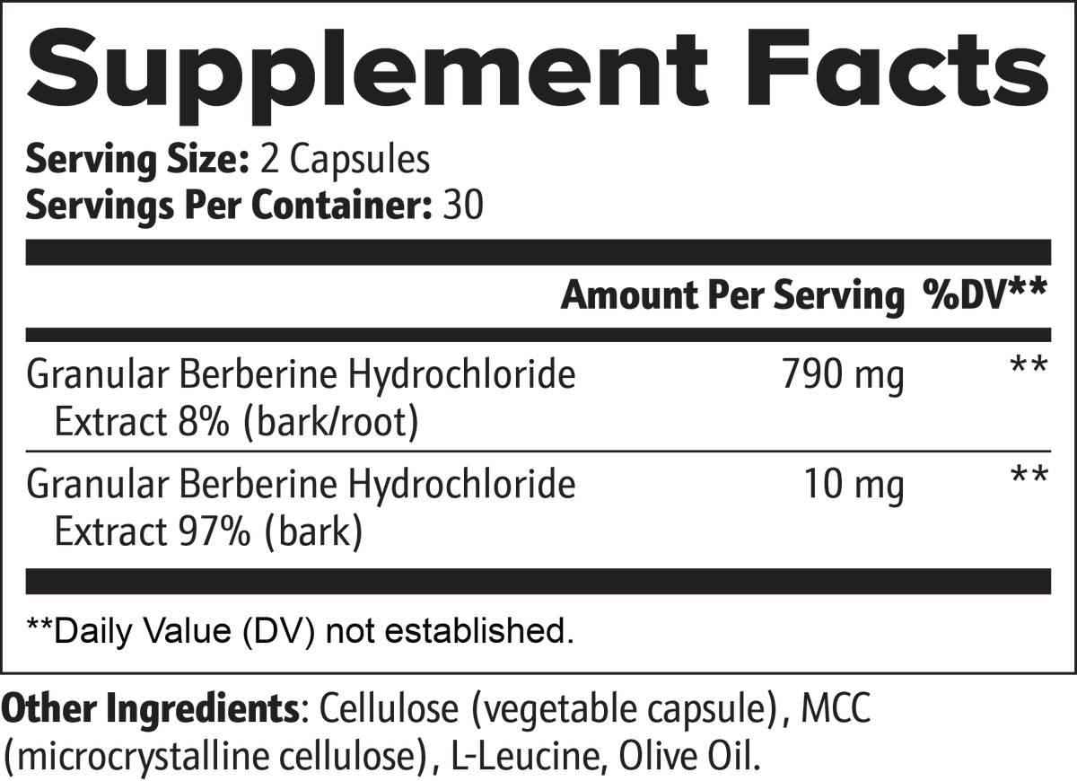 Super Angels Nutrition Berberine Supplement