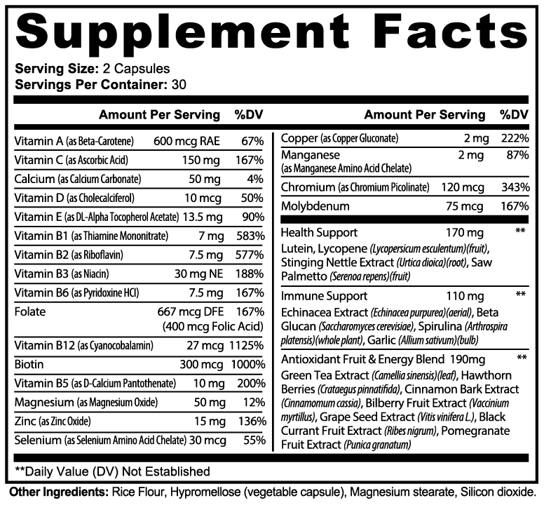 Super Angels Nutrition Complete Multivitamin Daily