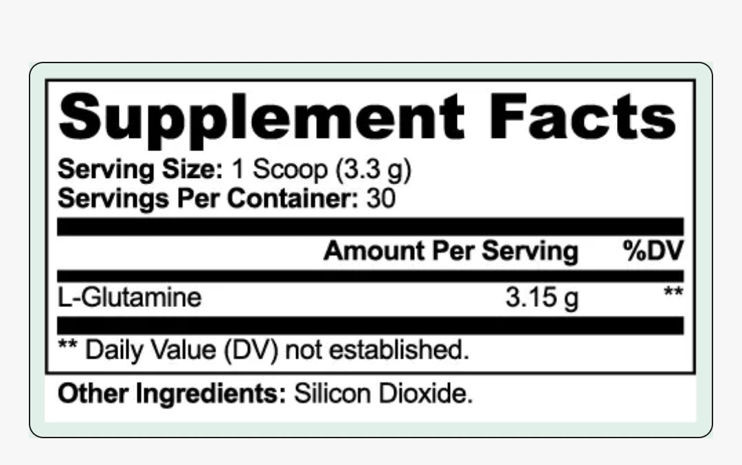 Super Angels Nutrition L-Glutamine Powder