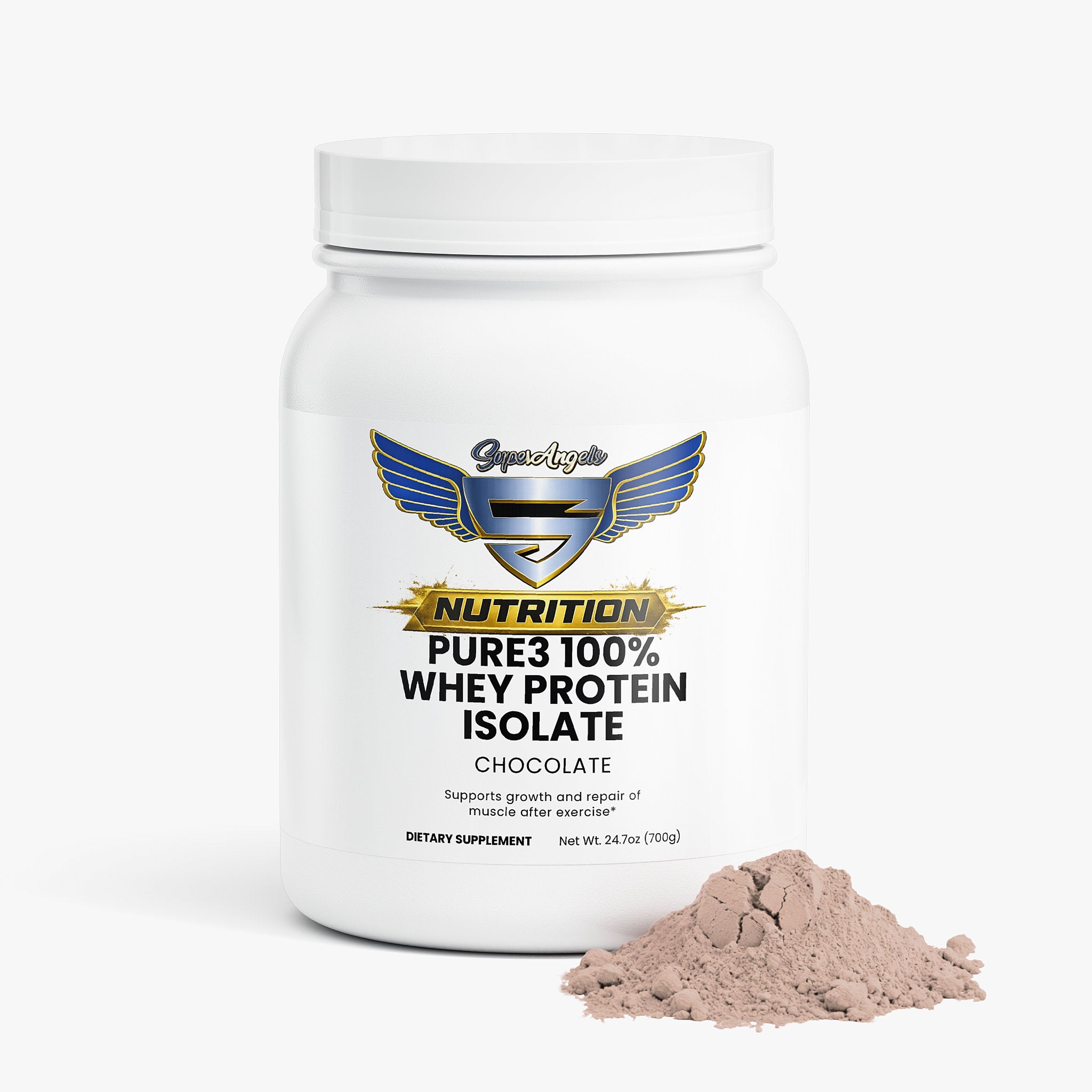 Pure3 100% Whey Protein Isolate (Chocolate)