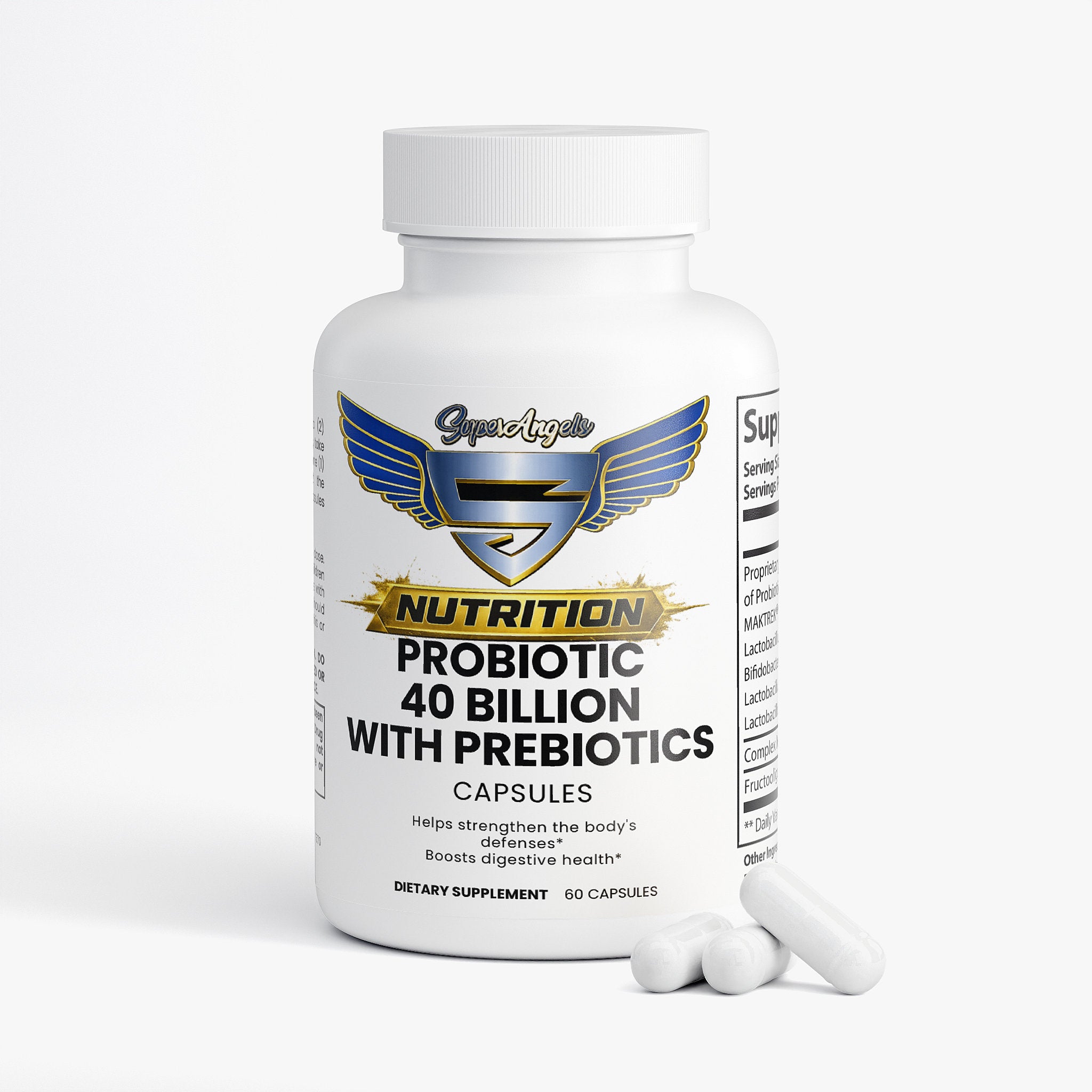 Probiotic 40 Billion with Prebiotics