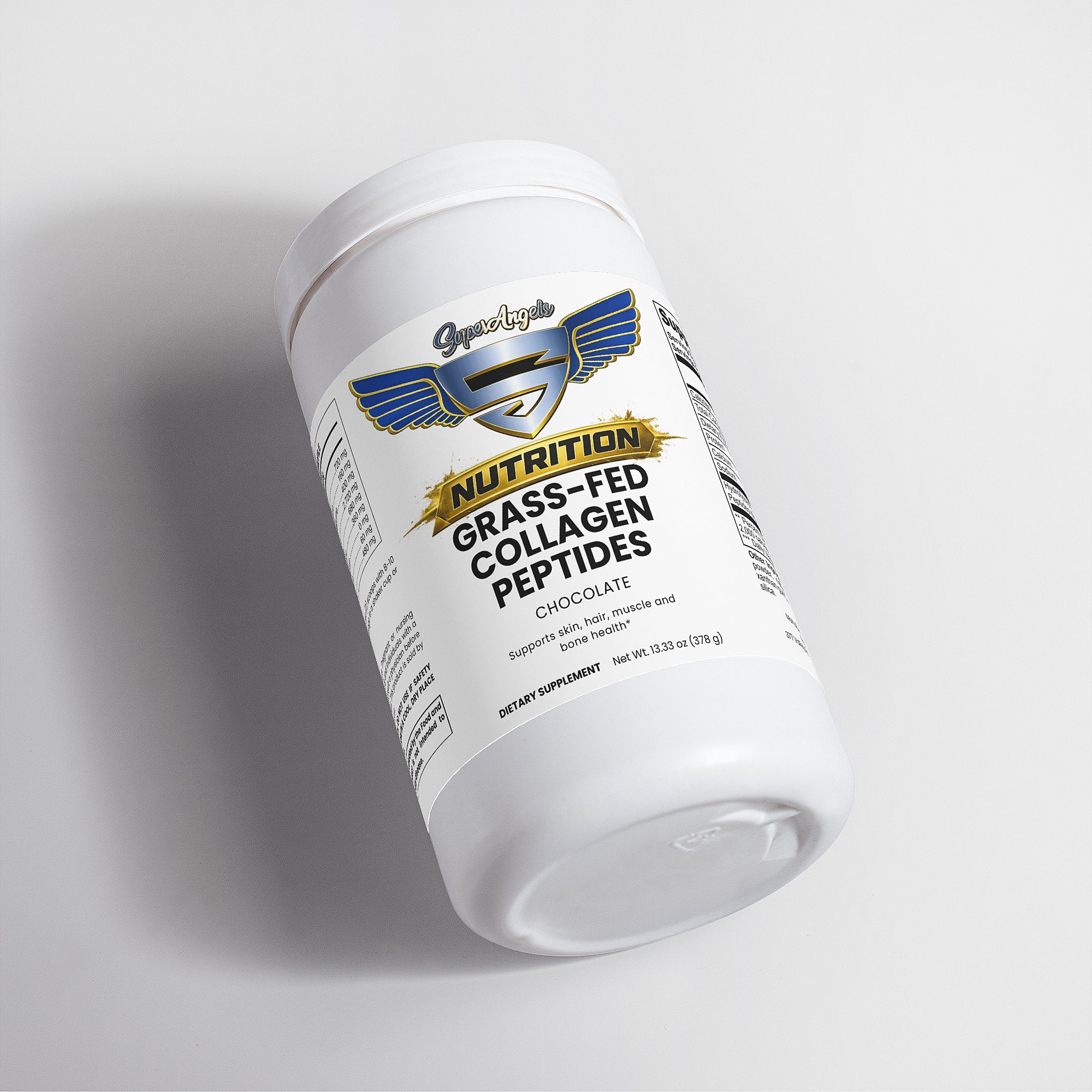 Grass-Fed Collagen Peptides Powder (Chocolate)