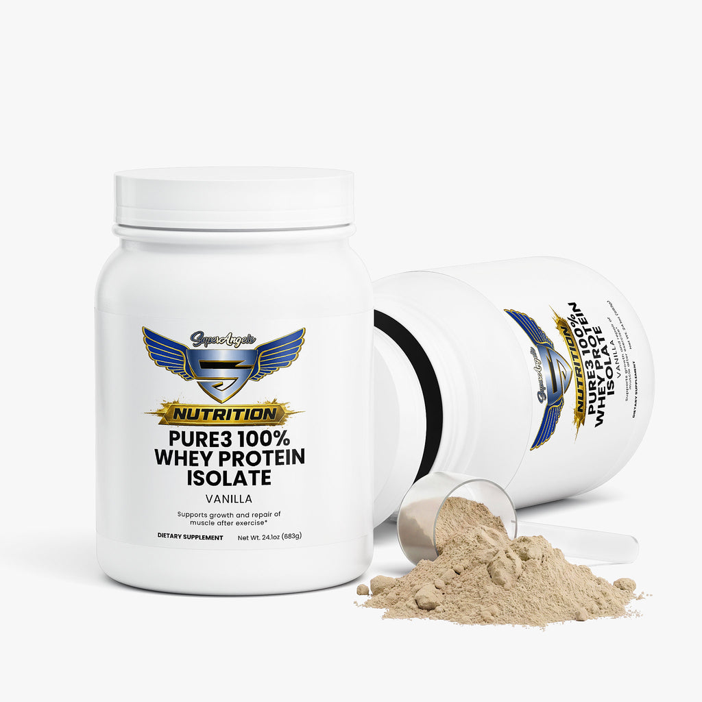 Pure3 100% Whey Protein Isolate (Vanilla)