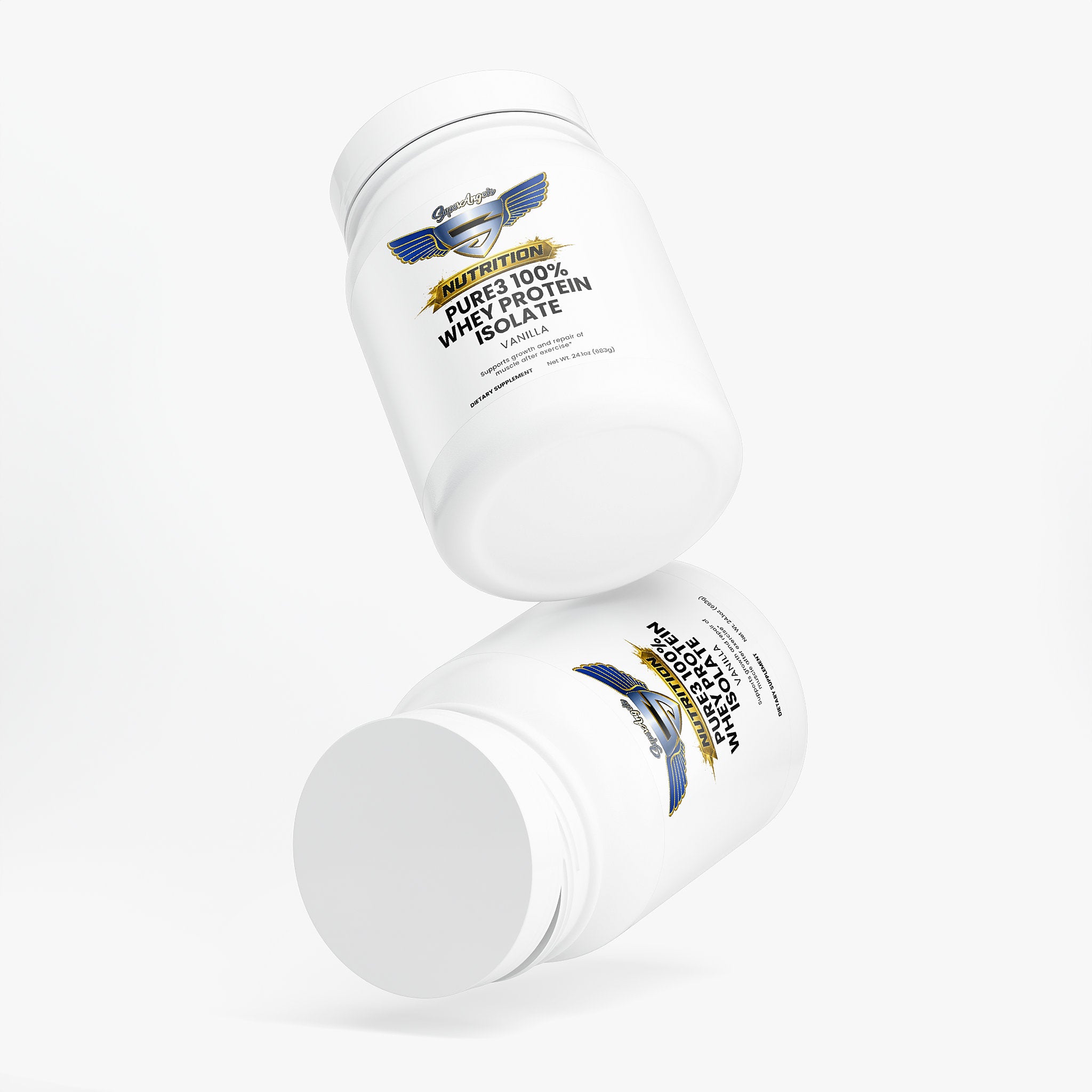 Pure3 100% Whey Protein Isolate (Vanilla)