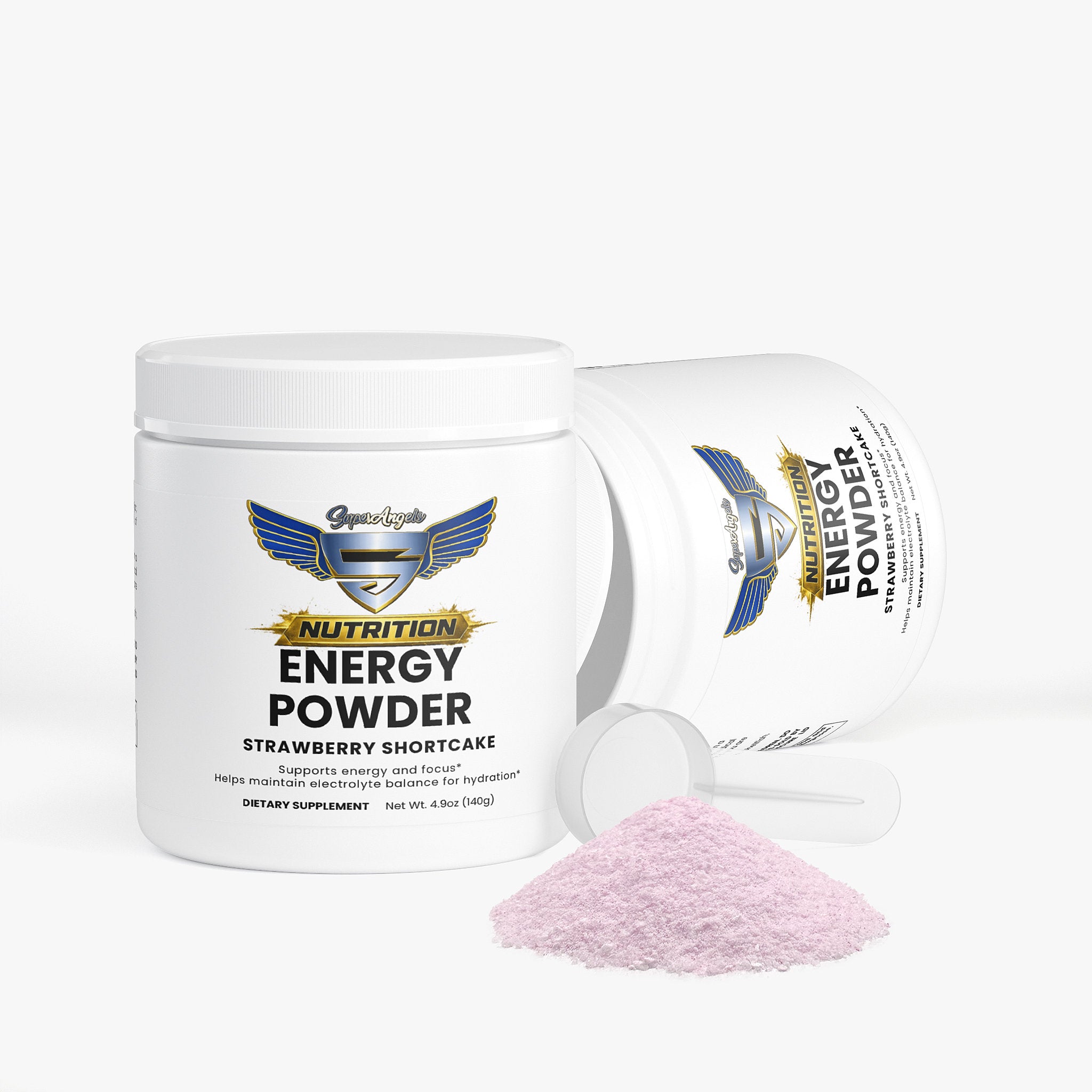 Energy Powder (Strawberry Shortcake)