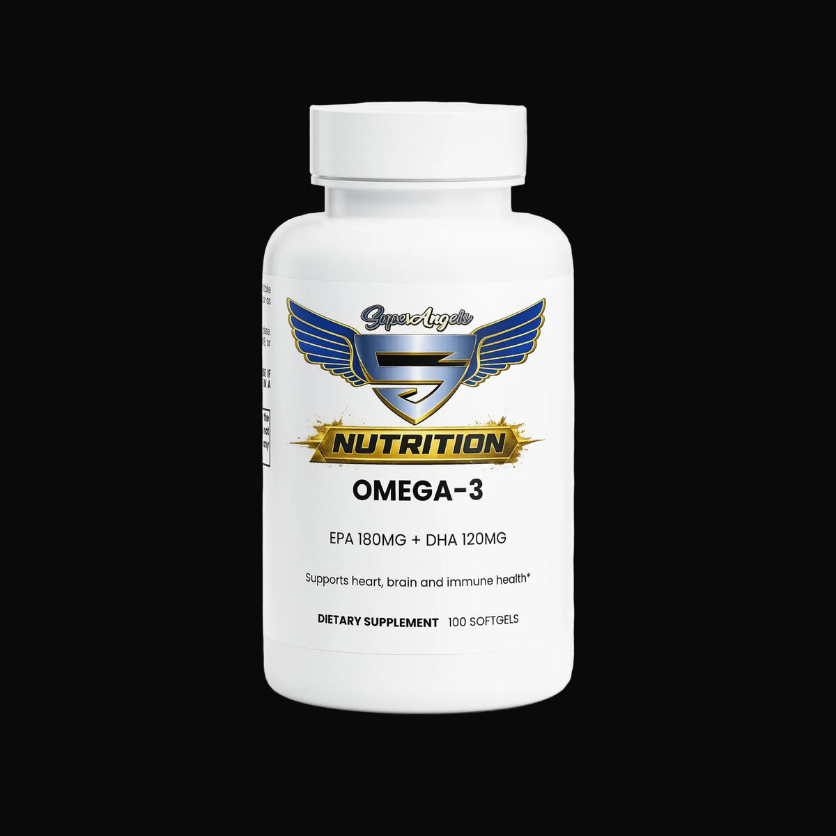 Super Angels Nutrition Omega-3 EPA 180mg DHA 120mg Fish Oil