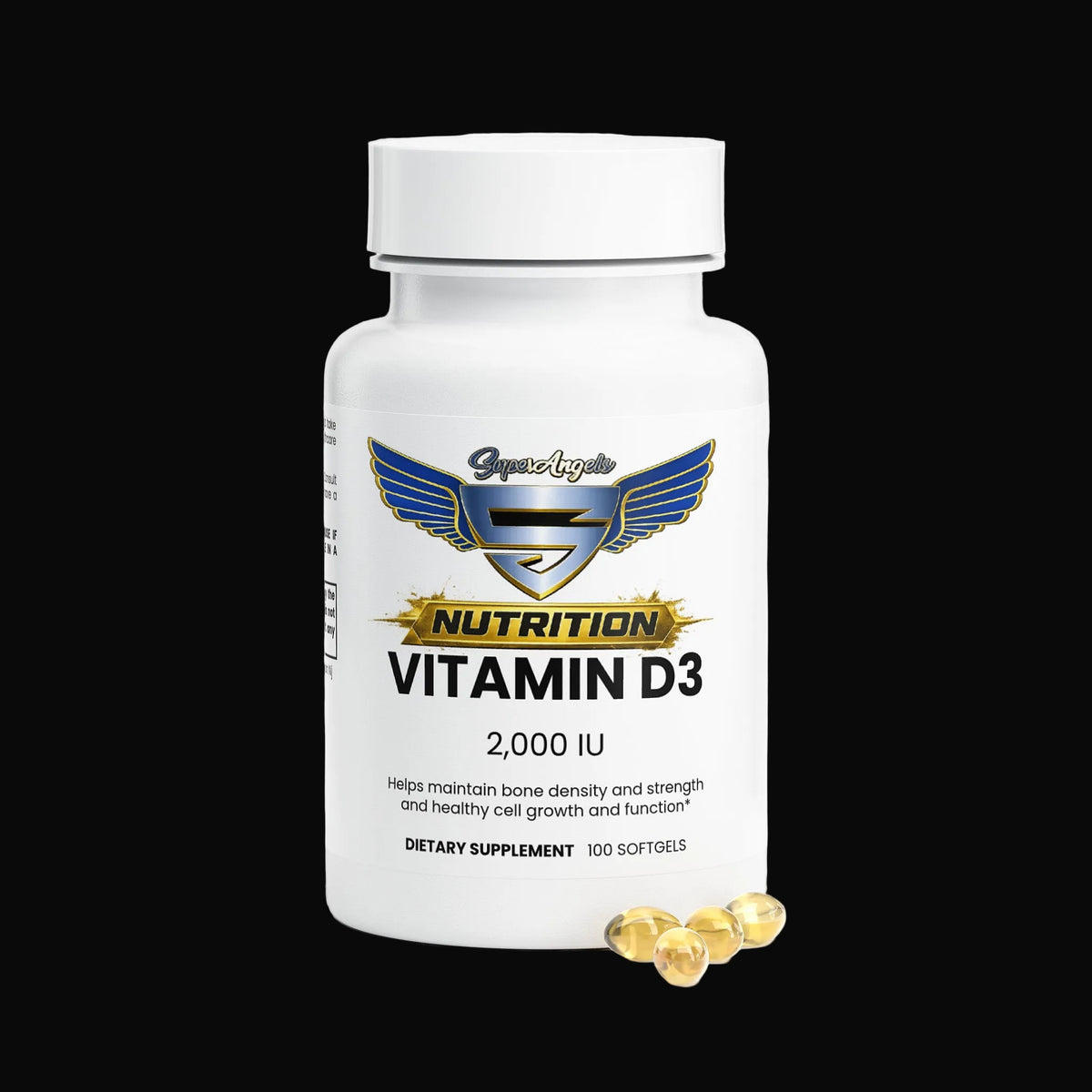 Super Angels Nutrition Vitamin D3 2000 IU Supplement