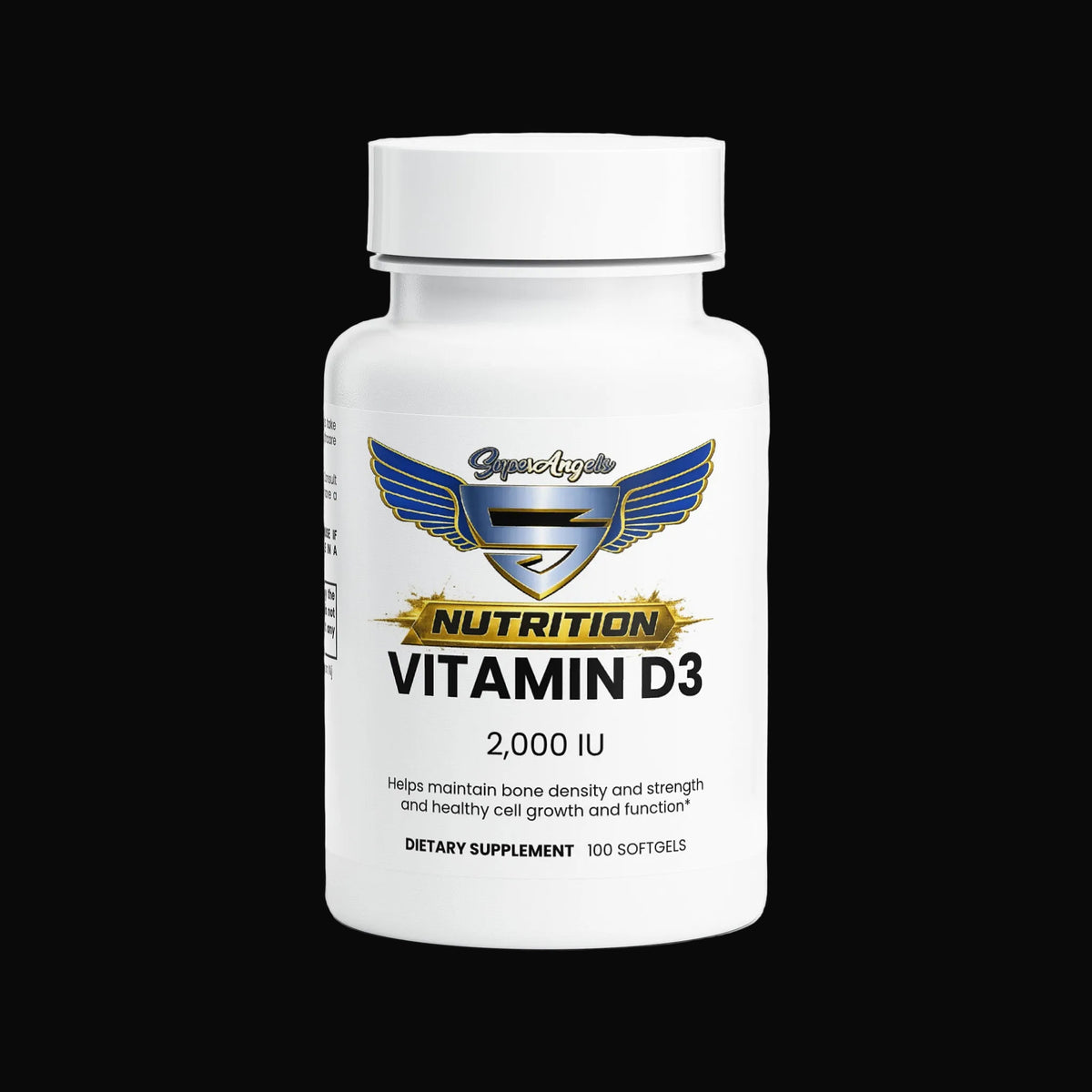 Super Angels Nutrition Vitamin D3 2000 IU Supplement