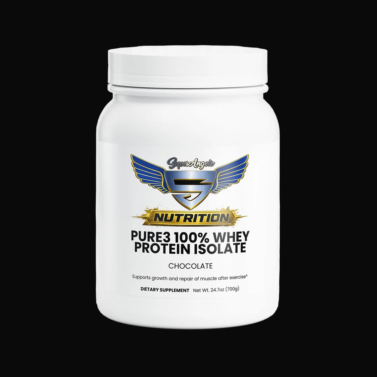 Pure3 100% Whey Protein Isolate (Chocolate)