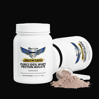 Pure3 100% Whey Protein Isolate (Chocolate)