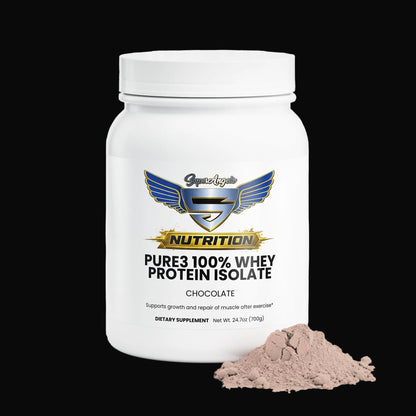 Pure3 100% Whey Protein Isolate (Chocolate)