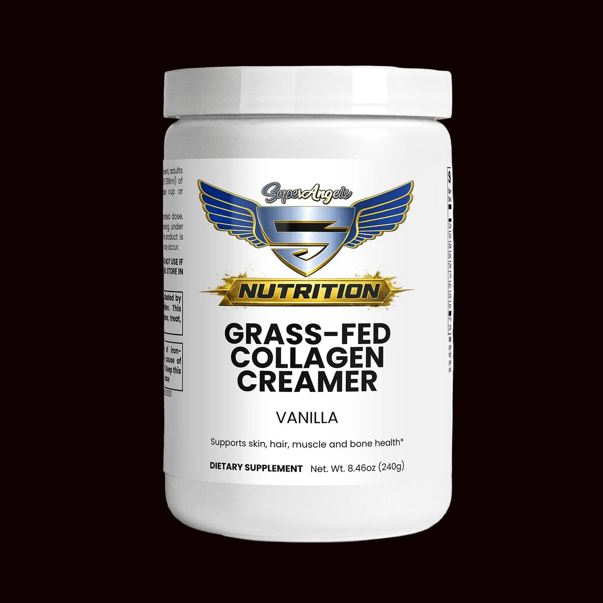 Grass-Fed Collagen Creamer (Vanilla)