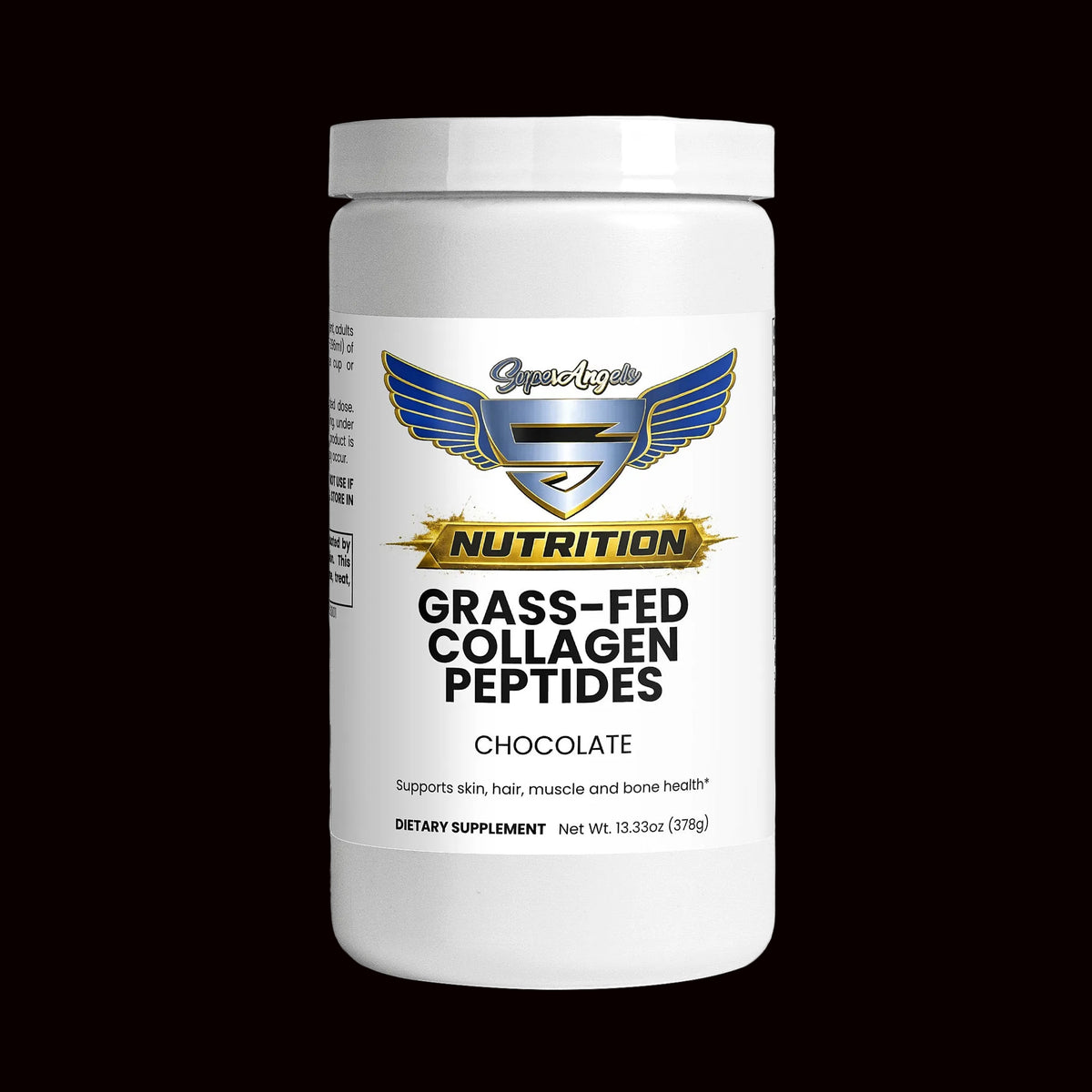 Grass-Fed Collagen Peptides Powder (Chocolate)