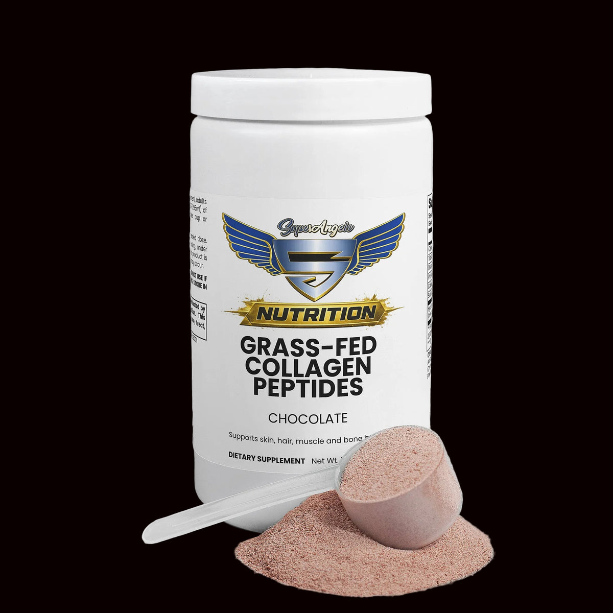 Grass-Fed Collagen Peptides Powder (Chocolate)