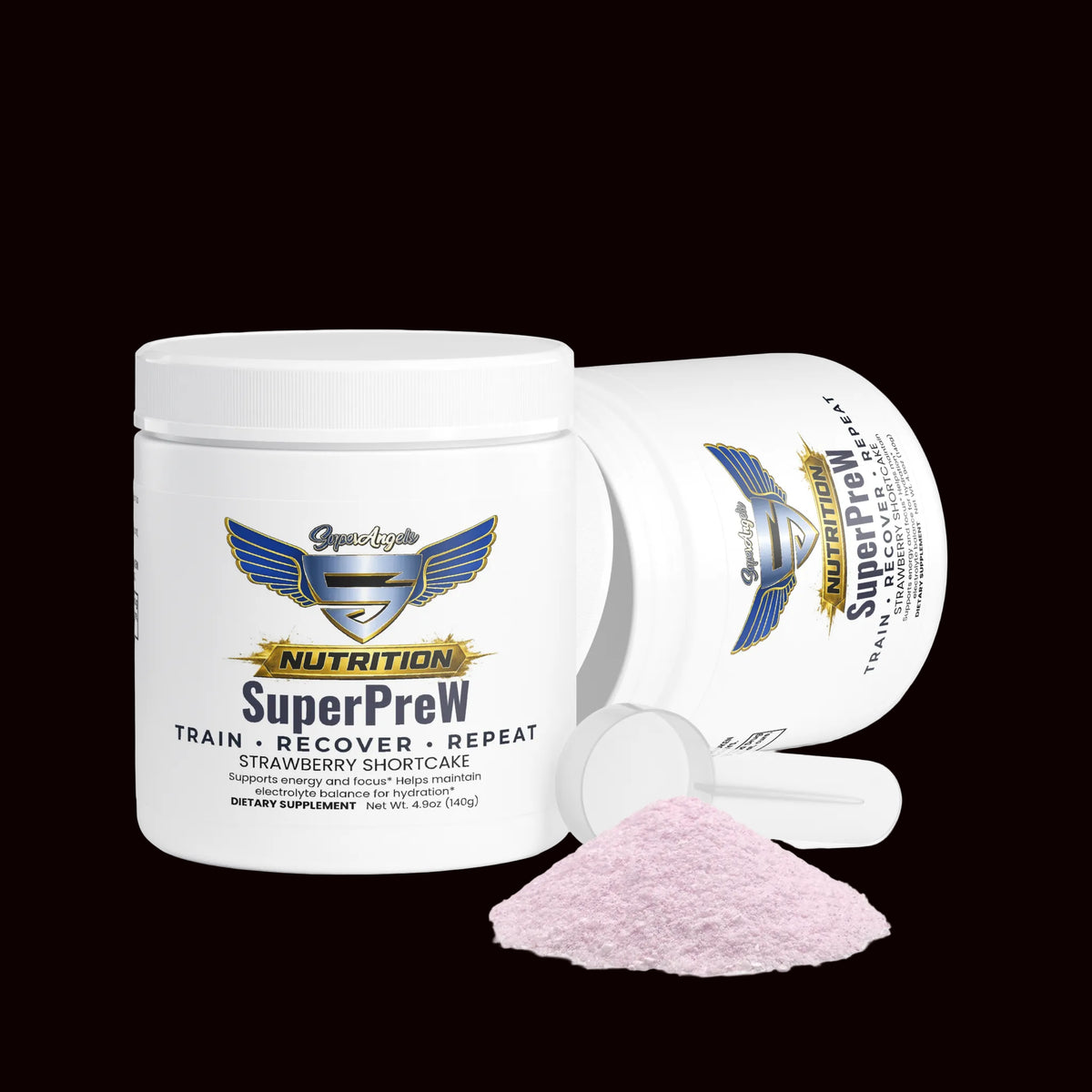 Energy Powder (Strawberry Shortcake)