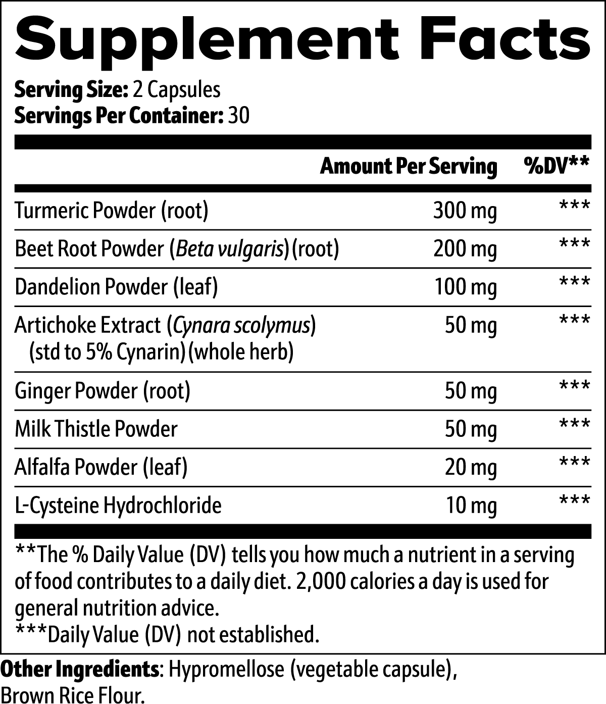 Super Angels Nutrition Milk Thistle & Turmeric Blend Supplement