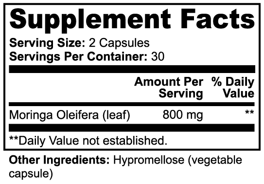 Super Angels Nutrition Moringa Pure Supplement