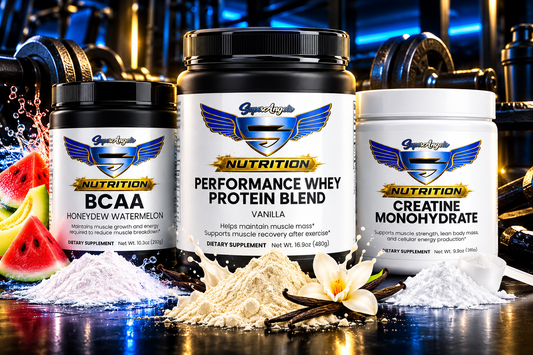 Super Angels Nutrition Whey Creatine Glutamine Stack