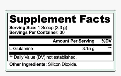 Super Angels Nutrition L-Glutamine Powder